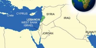 לבנון על המפה